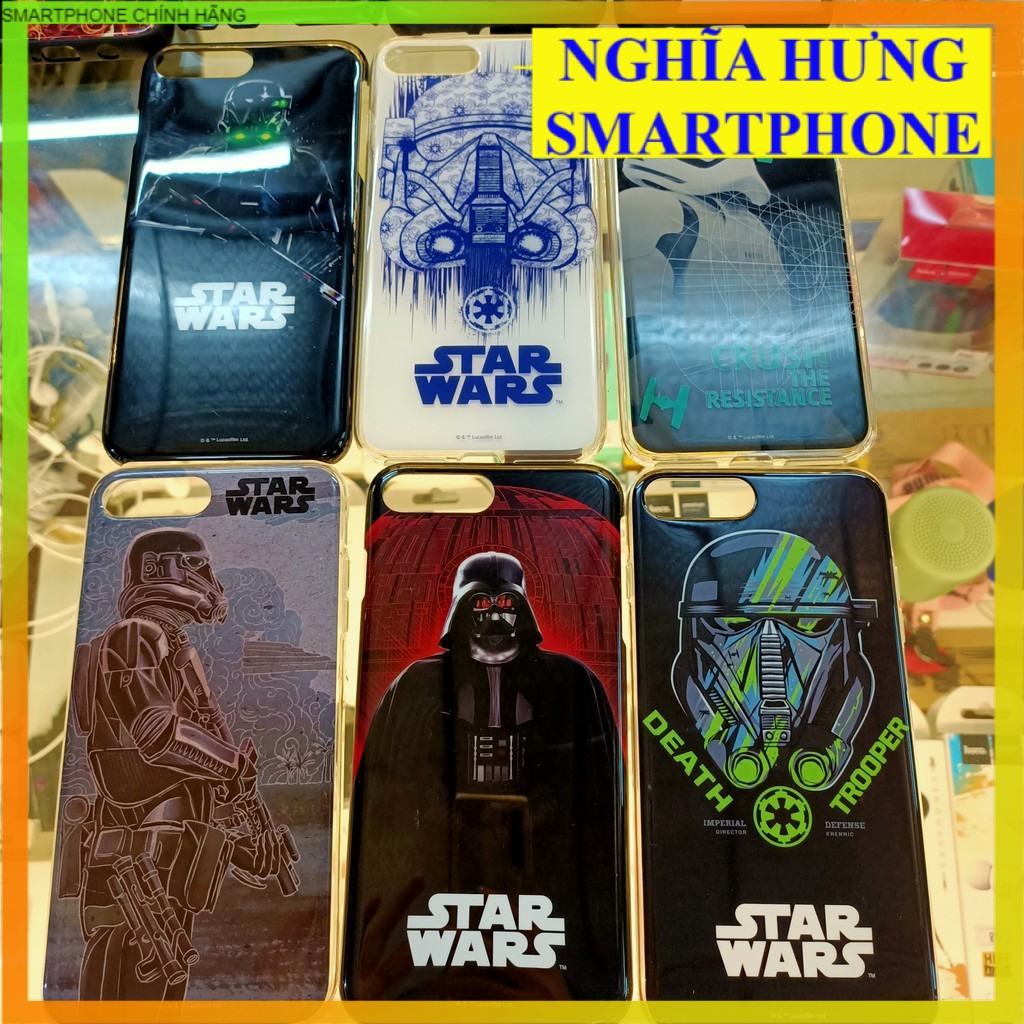 [SALE SỐC] Ốp Lưng Mềm In Hình Nhân Vật Star War Cho Iphone 7G,8G,6 Plus,7 Plus,8 Plus