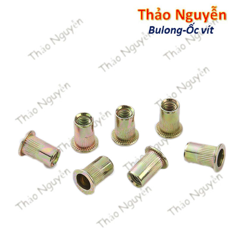 Tán ecu rút thép size M3 M4 M5 M6 M8 M10 (10 con)