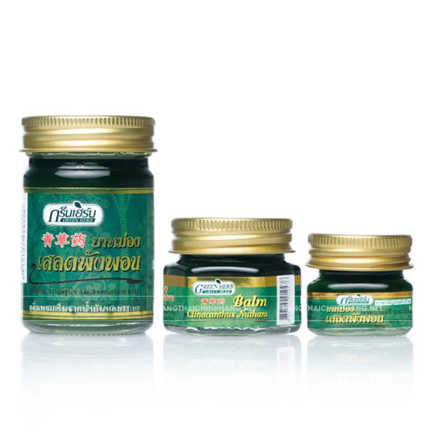 Dầu cù là Thơm Green Herb Balm Thái Lan