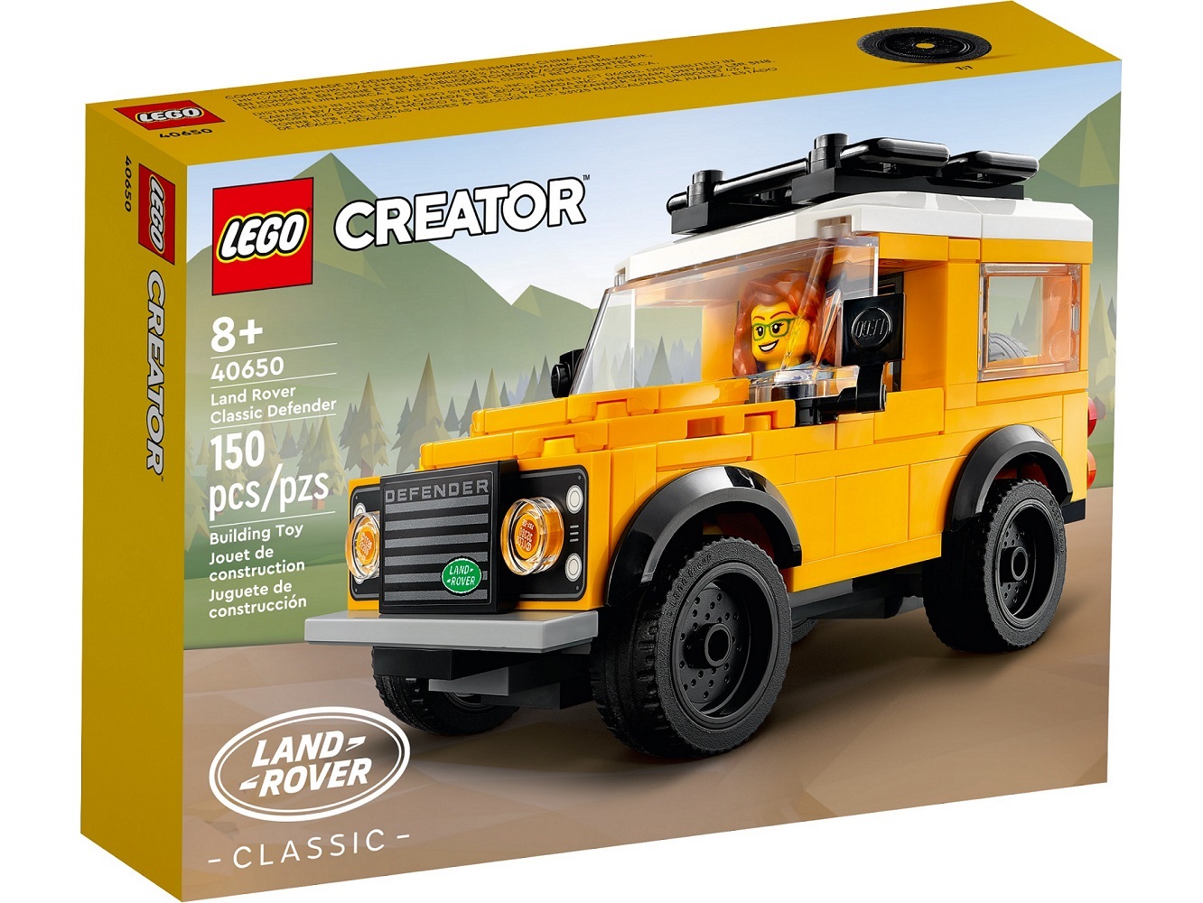 HAPPY BRICKS - LEGO CREATOR - 40650 - LAND ROVER CLASSIC DEFENDER