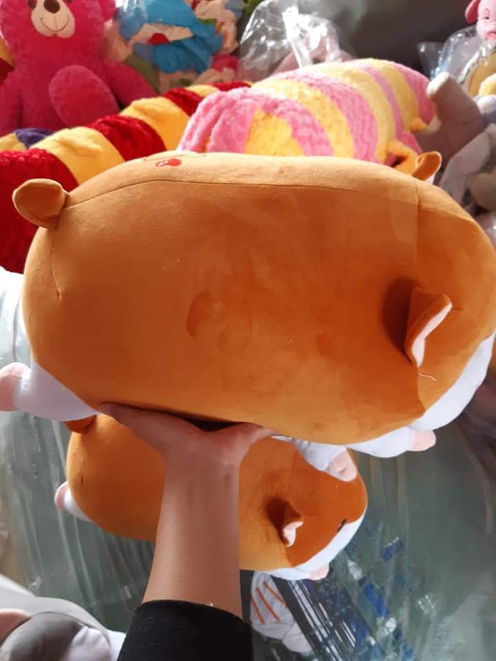 [HCM]Gấu bông chuột hamster nằm dễ thương siêu mềm mịn (50cm--->80cm) vải miniso 4 chiều cao cấp mềm mại êm ái, an toàn cho người sử dụng
