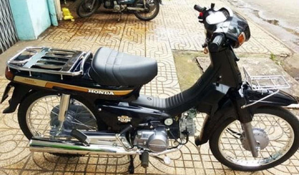Tem rời supper cub 100 vàng đen