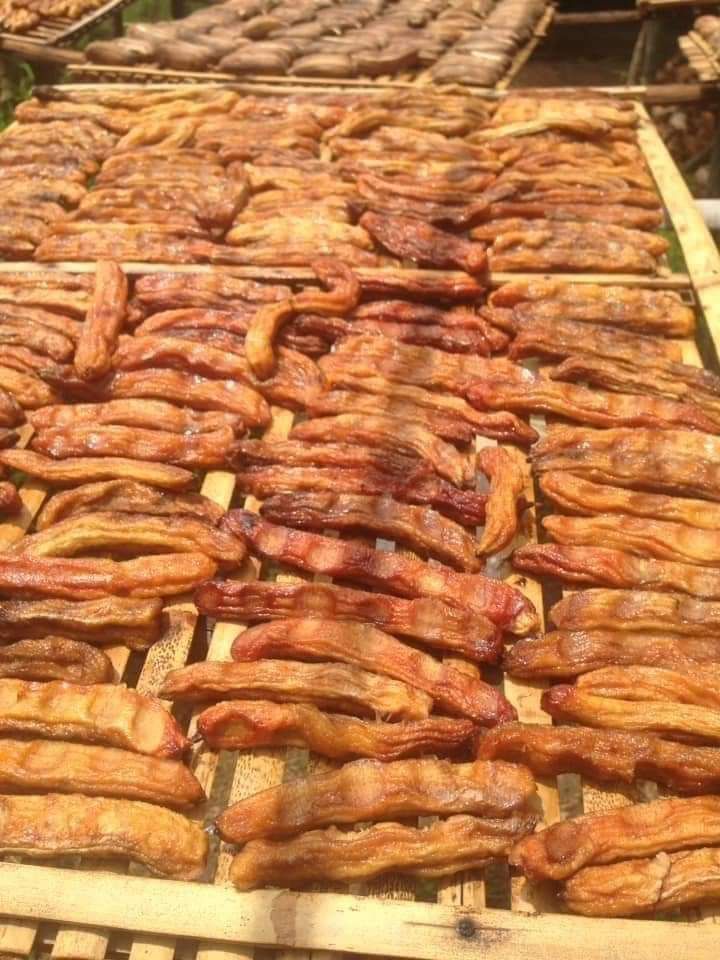Chuối già phơi dẻo 500g