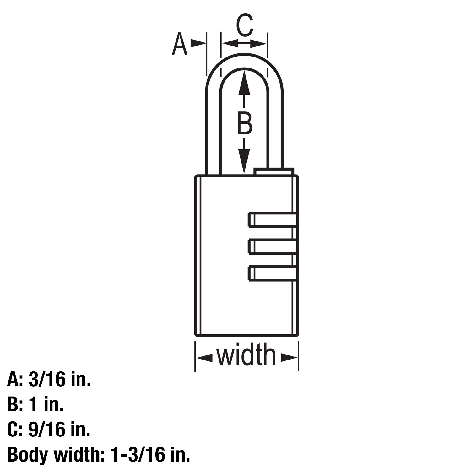 [HCM] Khóa tủ cá nhân MASTER LOCK 630EURD
