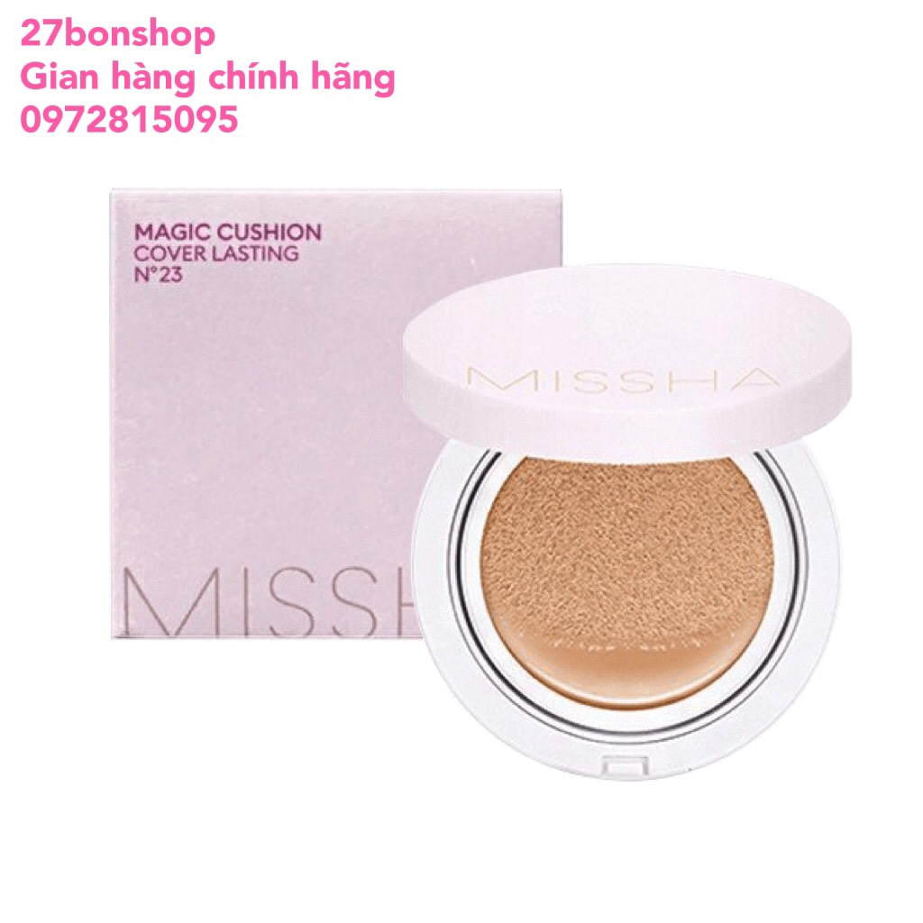 Phấn Nước Missha Magic Cushion Cover Lasting SPF50+ Pa+++