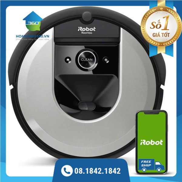 Robot hút bụi iRobot Roomba i7 Mới 100%