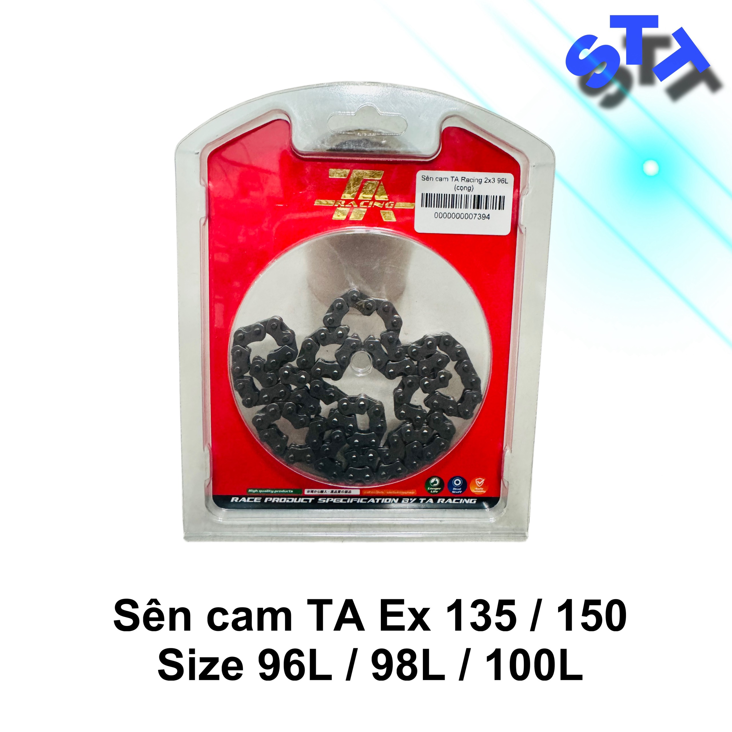 Sên cam TA EXCITER 135 / EXCITER 150 ( Size 96L / 98L / 100L )