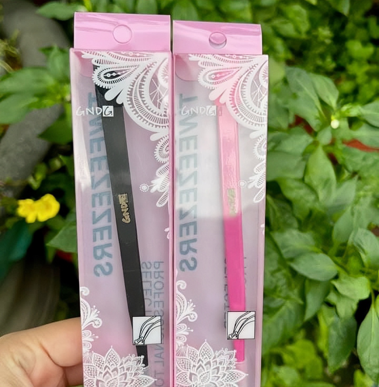 Nhíp gắp đá nail 2 đầu - Nhíp chuyên dụng làm nail