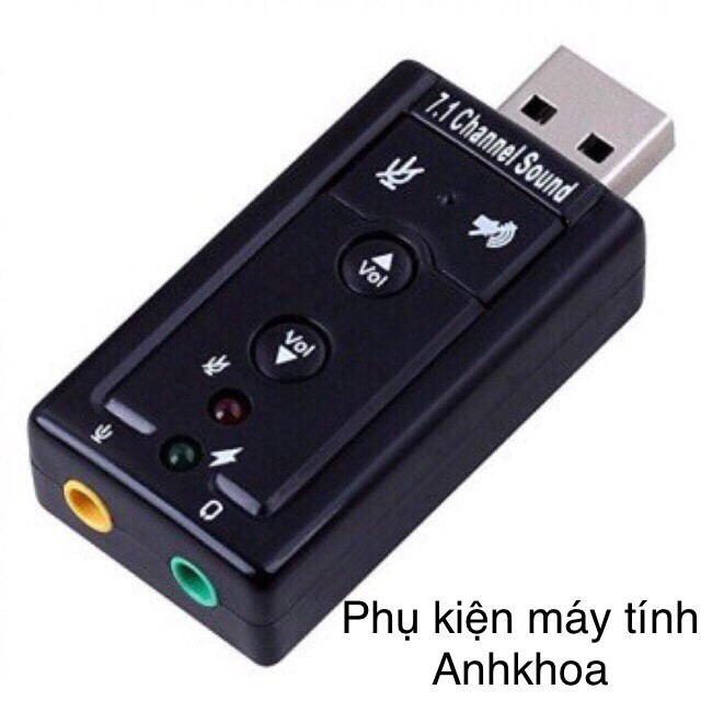 USB ra âm thanh 7.1 (7.1 channel sound)