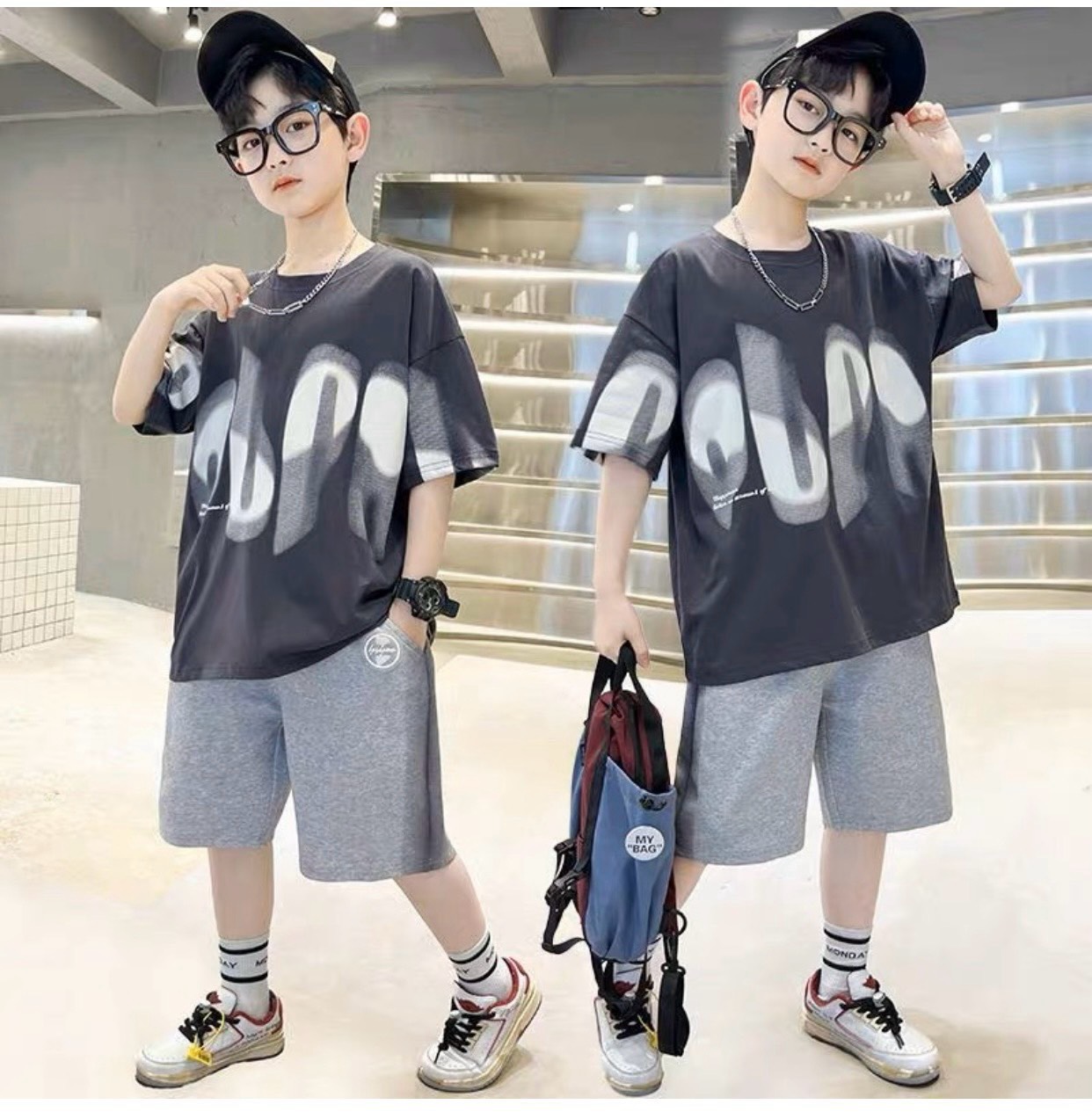 [SIZE ĐẠI + CỒ] SÉT BỘ THUN BÉ TRAI EHANSNG