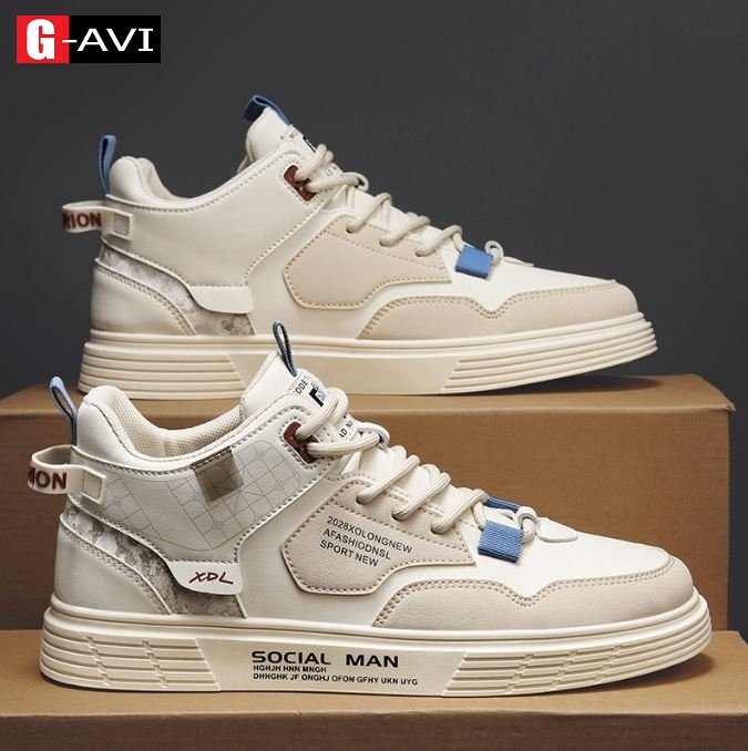 Giày Bốt Martin Cho Nam, Phong Cách Anh, Cổ Cao, Mùa Thu Đông AVISHOP SP