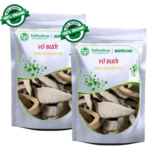 Vỏ bưởi sấy khô 500g - Tấn Phát - Hàng công ty chất lượng cao - Chuyên dùng để pha trà