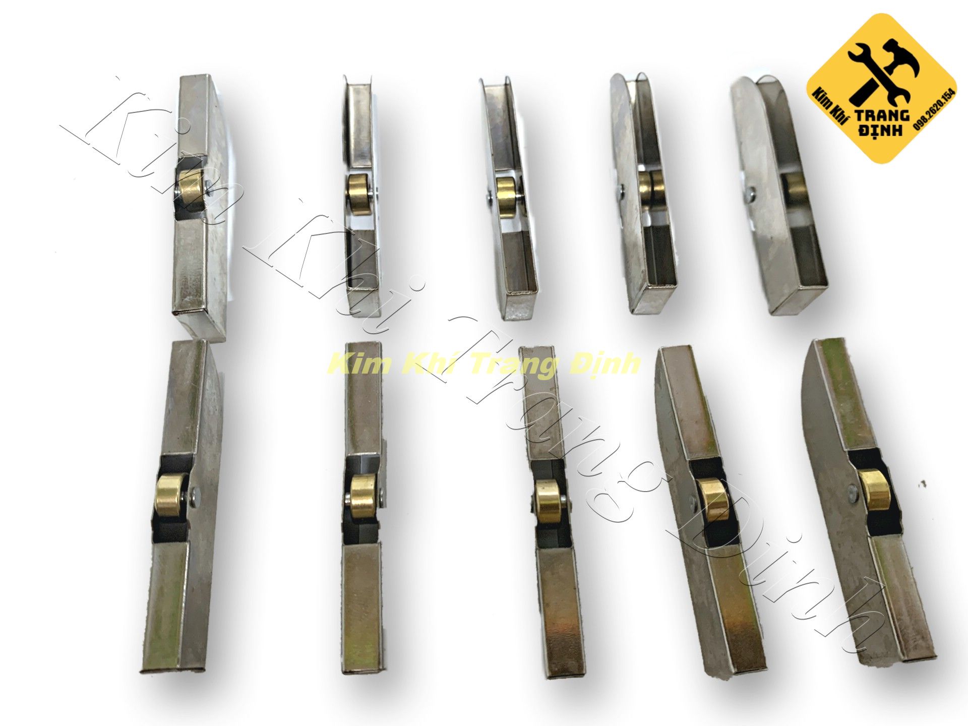 Bộ 10 Bánh Xe Đơn Tủ Kính ( Bánh Xe Kính Đơn)