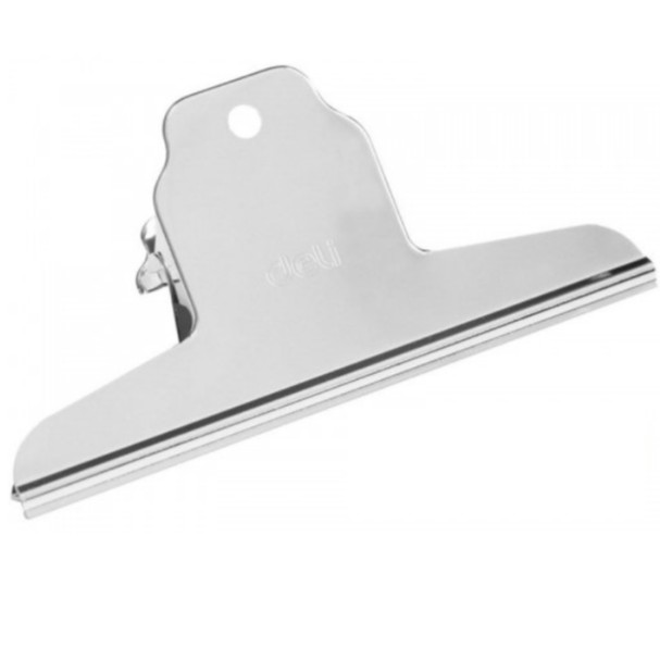 (Bịch 4 Cái) Kẹp Inox Deli Rộng 76mm 9533