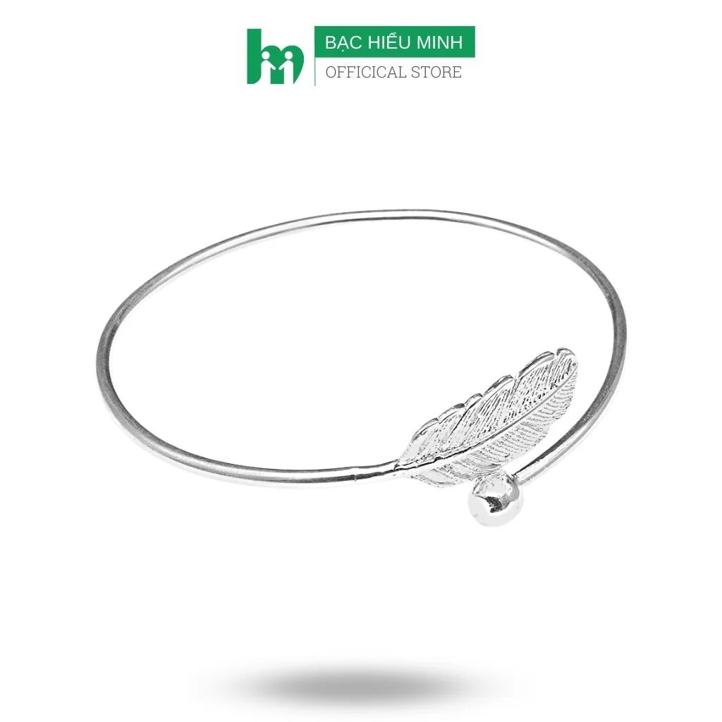 Lắc Tay Kiềng Bạc Nữ Ltu307 Bạc Hiểu Minh