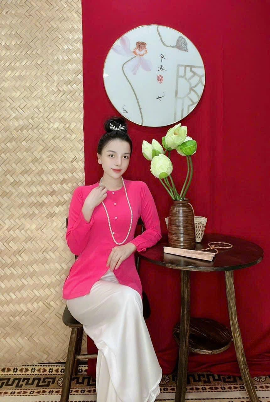 ÁO BÀ BA VẢI LỤA TRƠN