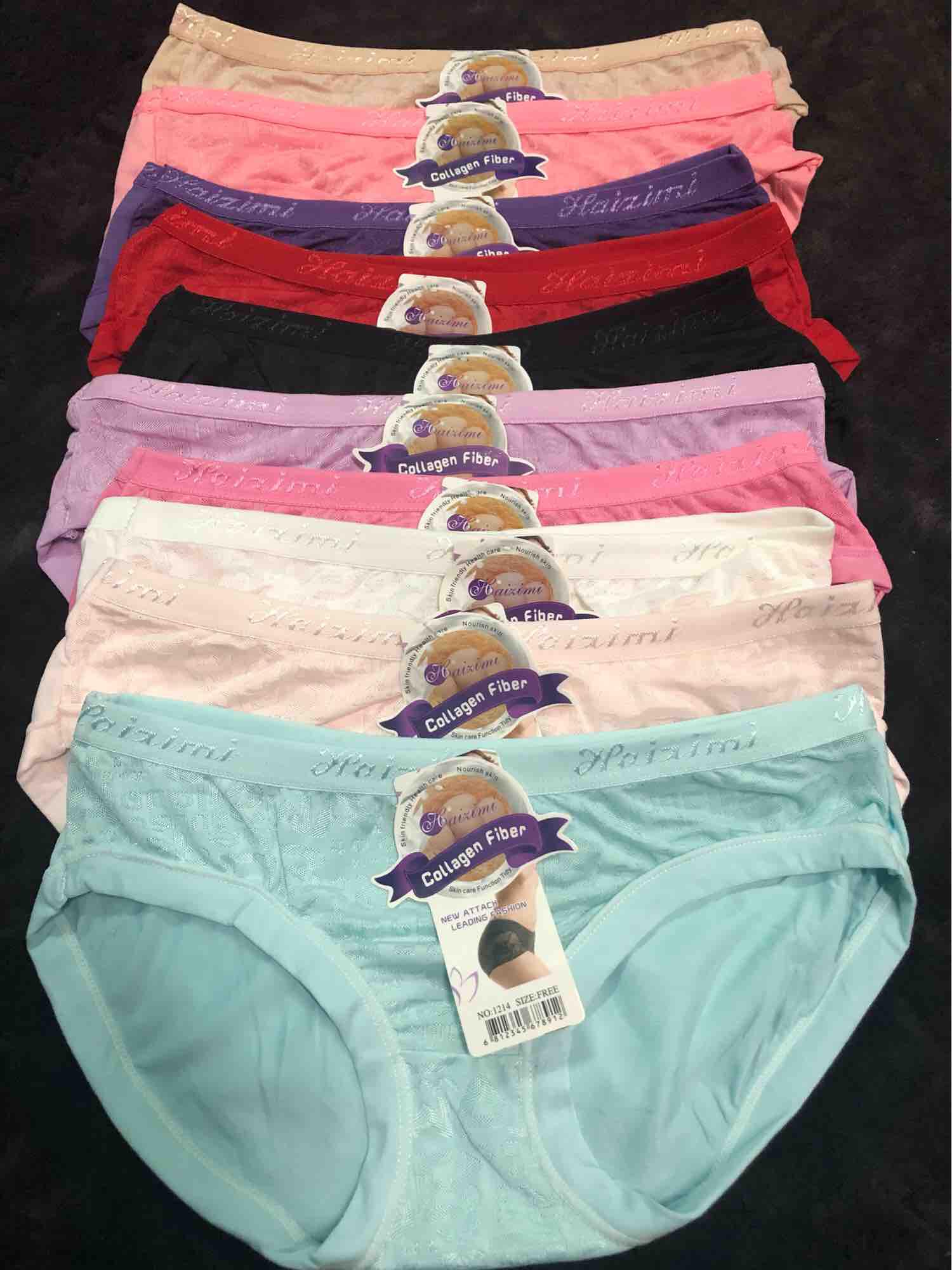 Combo 10 quần lót nữ cotton gấm (VN.1214)