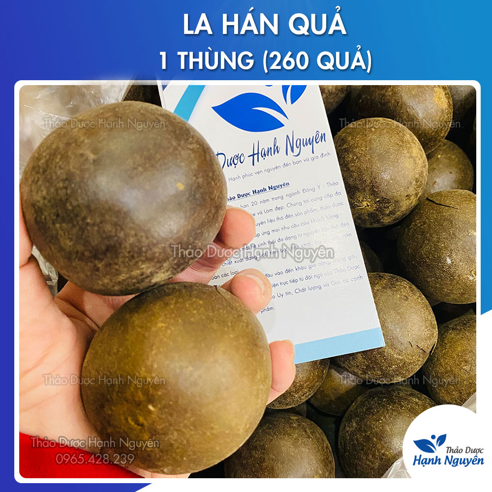 Sỉ 1 thùng quả la hán - Thảo dược Hạnh Nguyên