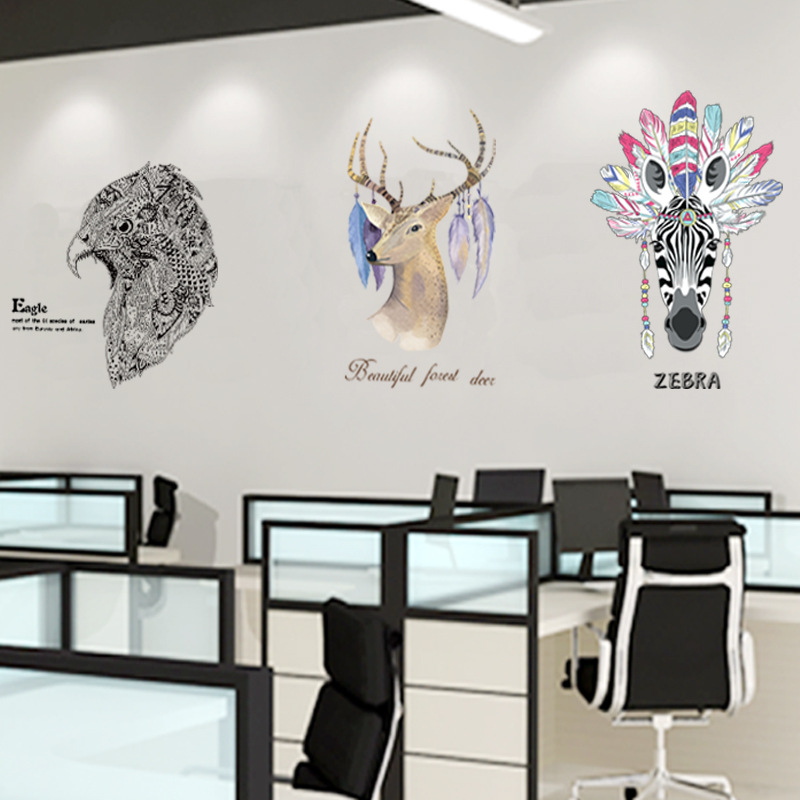 Decal dán tường Chee tah AM9152 framedecals