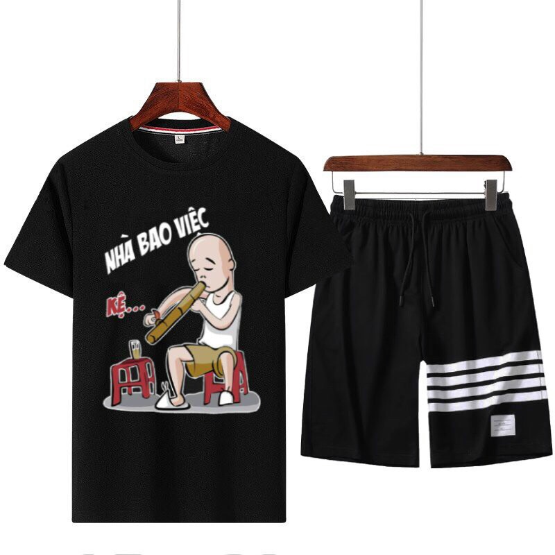 Set bộ thun hè cực chất hoạ tiết độc lạ