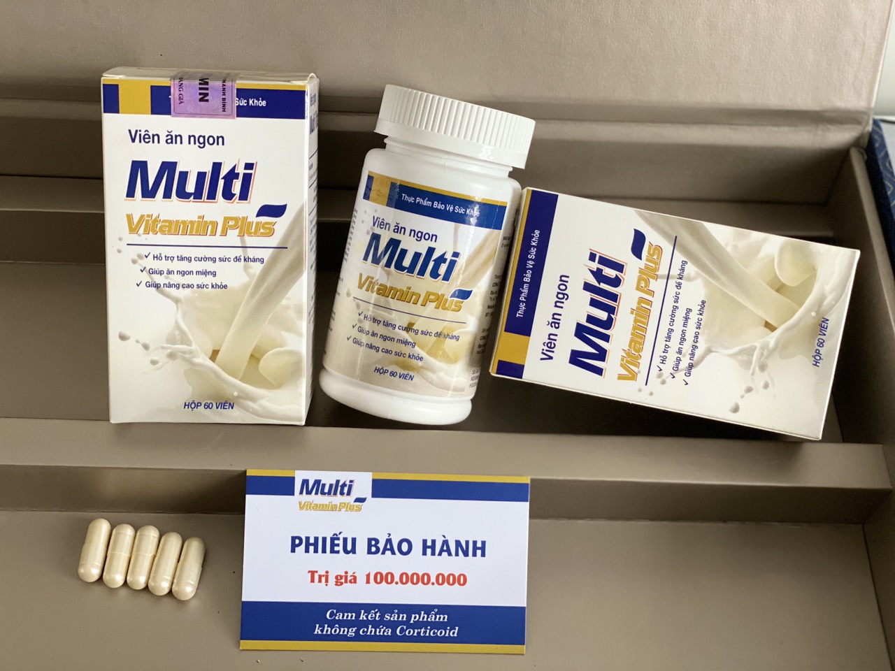 Viên uống hỗ trợ tăng cân Multi Vitamin Plus