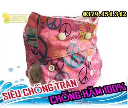 Set 5 QuầnTập Bỏ Bỉm 6 Lớp Goodmama Size 80 (5-8kg)