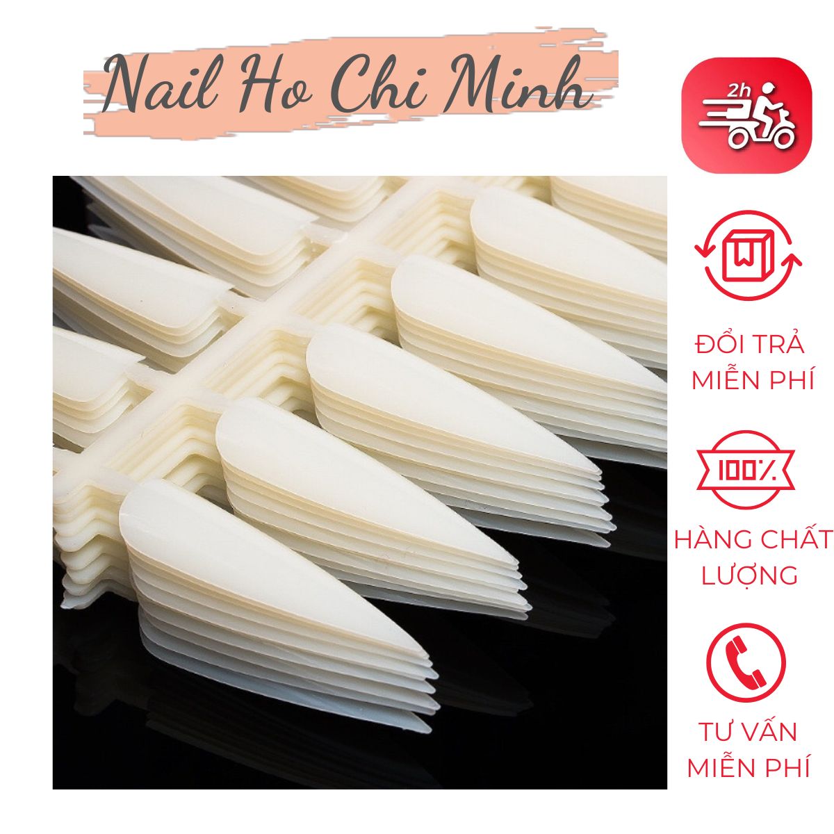 Set mẫu móng from nhọn