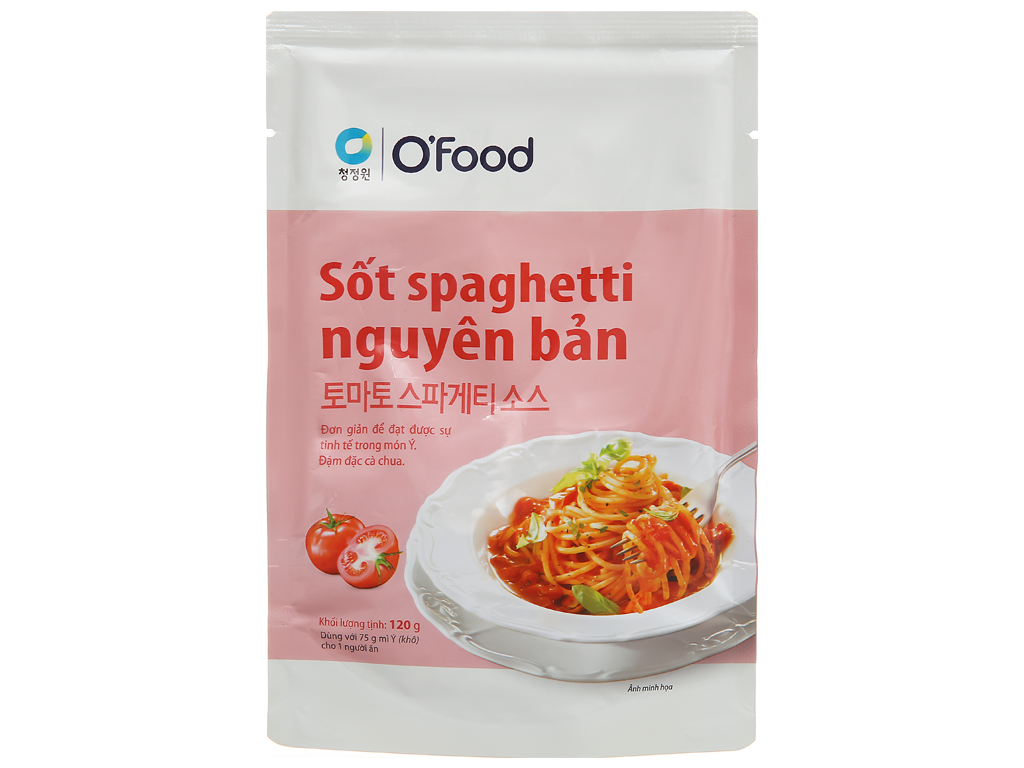 Sốt spaghetti o'food gói 120g