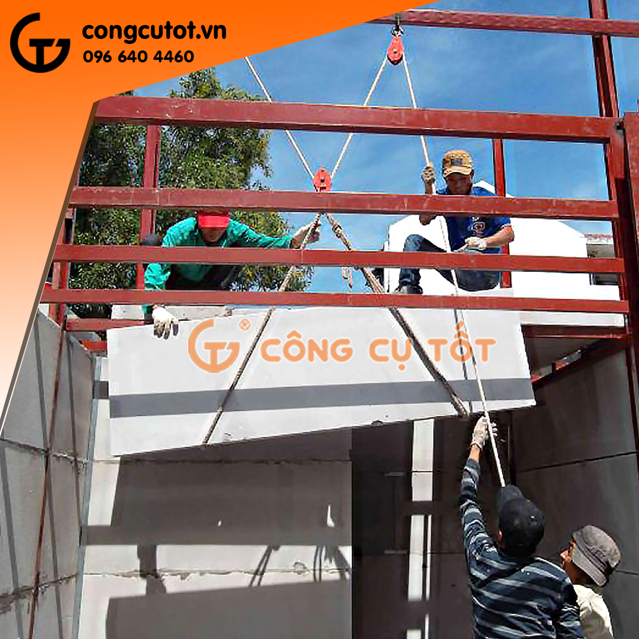Ròng rọc treo 1000kg - 5000kg