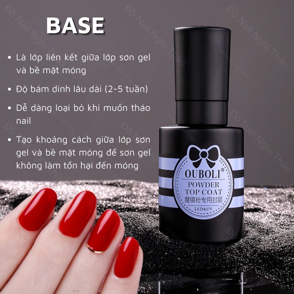 Base top cứng móng OUBOLI chính hãng 20ml