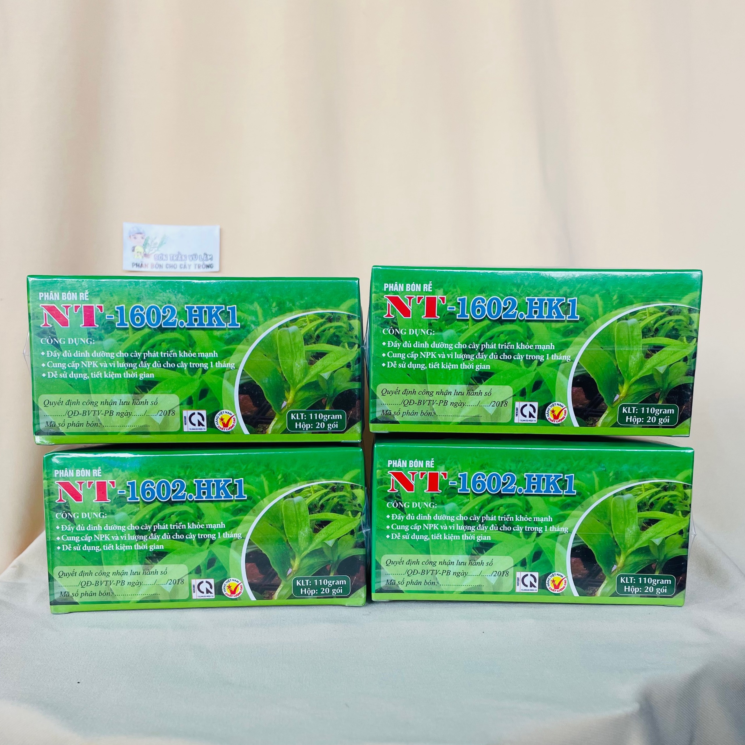 Phân bón kích rễ nt-1602-hk1 hộp 20 gói