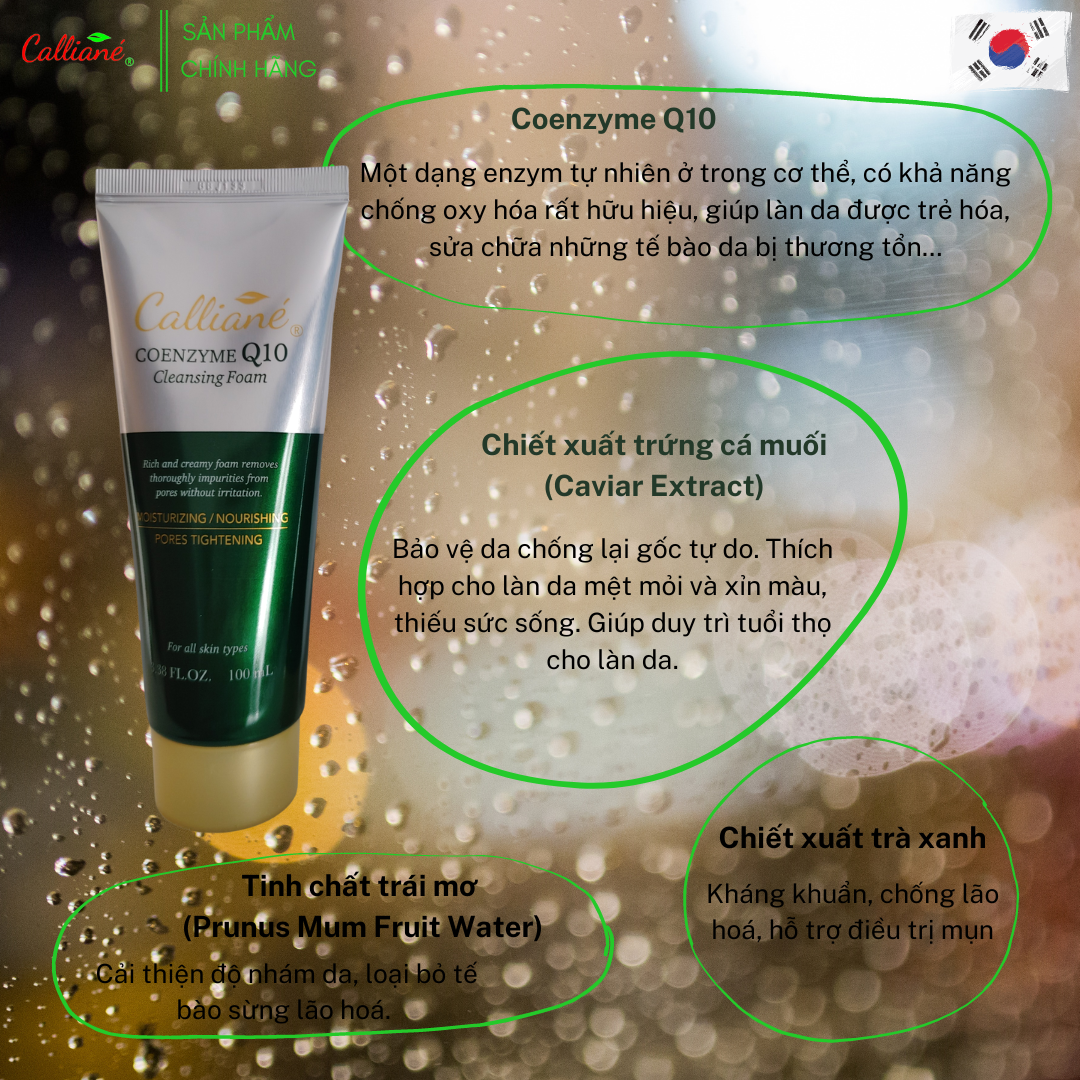 calliané Coenzyme Q10 Cleansing Foam