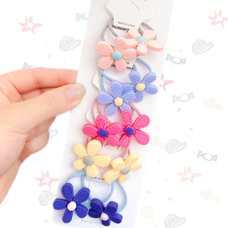 [HCM]Set 10 Dây Cột Tóc Cho Bé Dễ Thương ( giao ngẫu nhiên)CTTE-06.