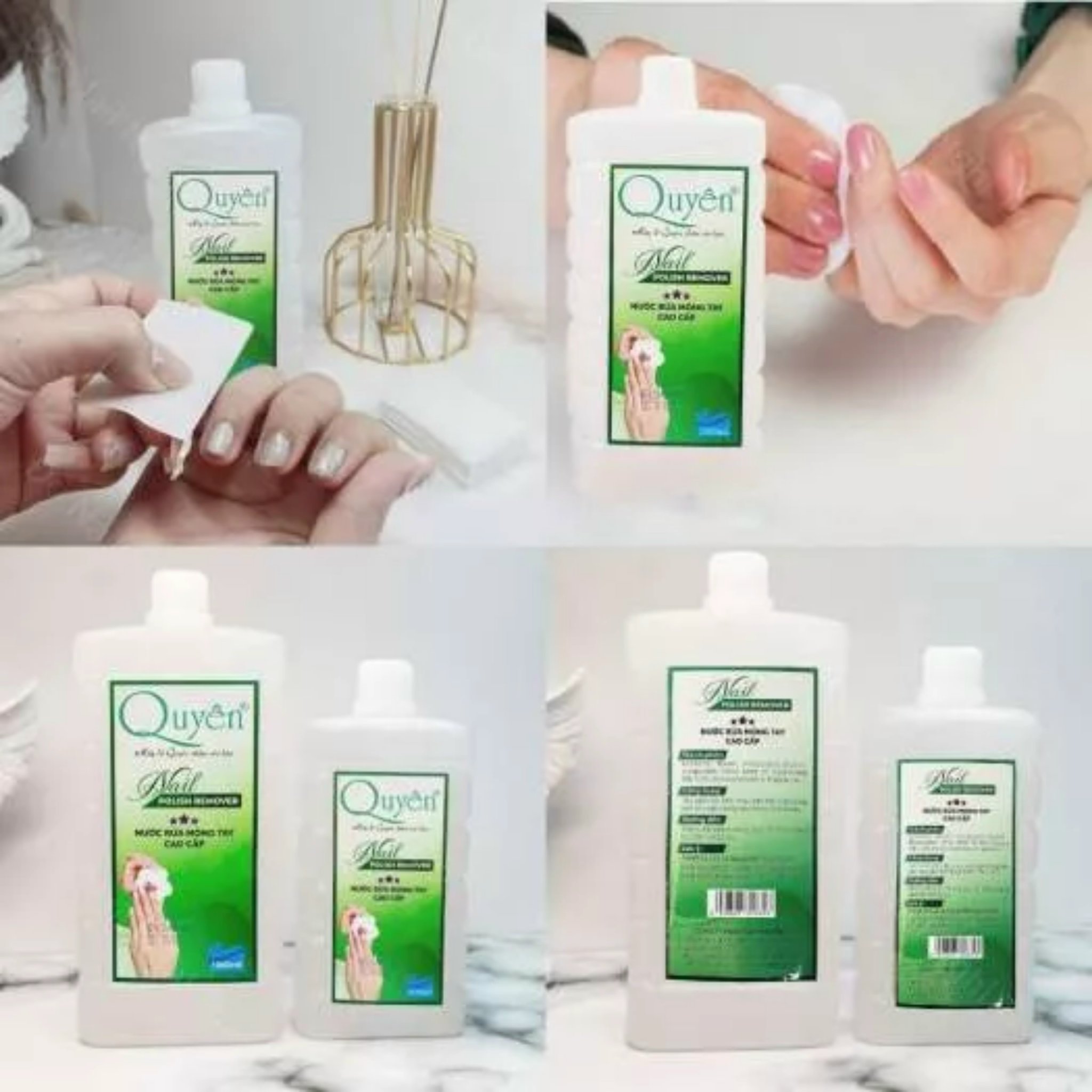 [HCM]Nước rửa móng(Axeton) Quyên 1000ml