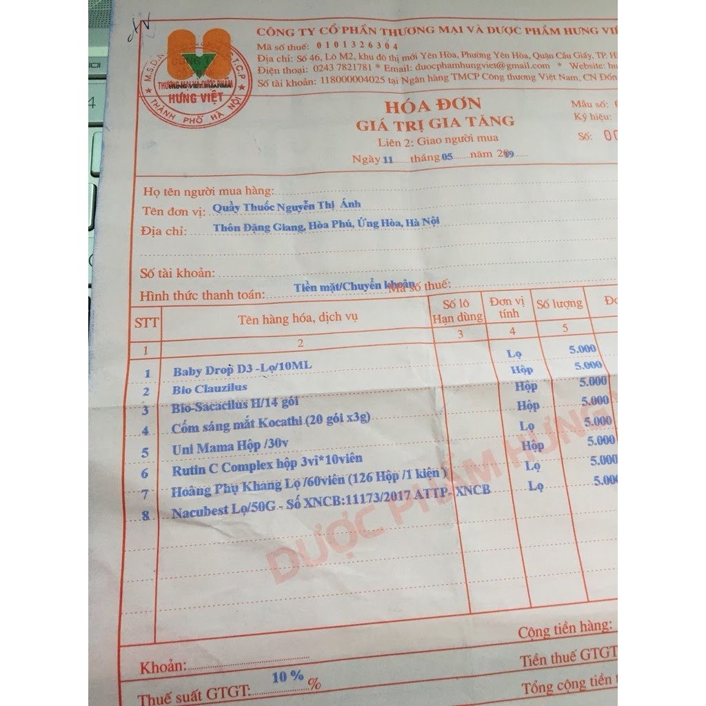 [HCM]Baby Ddrop Vitamin D3 của Mỹ 400 IU
