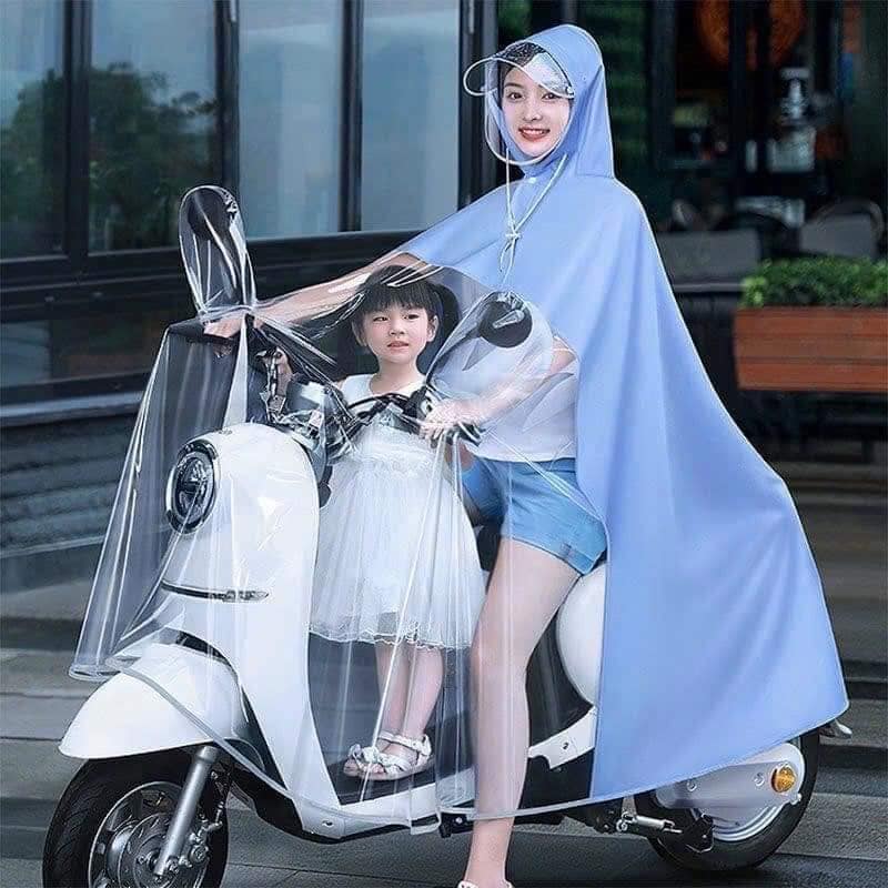 Áo mưa choàng mẫu mới. giao màu ngẫu nhiên.