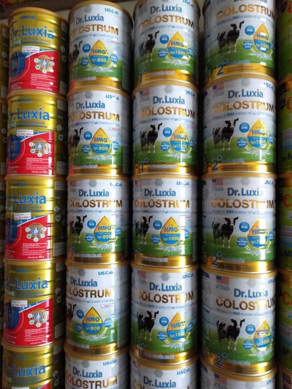 Dr luxia colostrum step 2 800g (6-12 tháng ) date 2024 mẫu mới