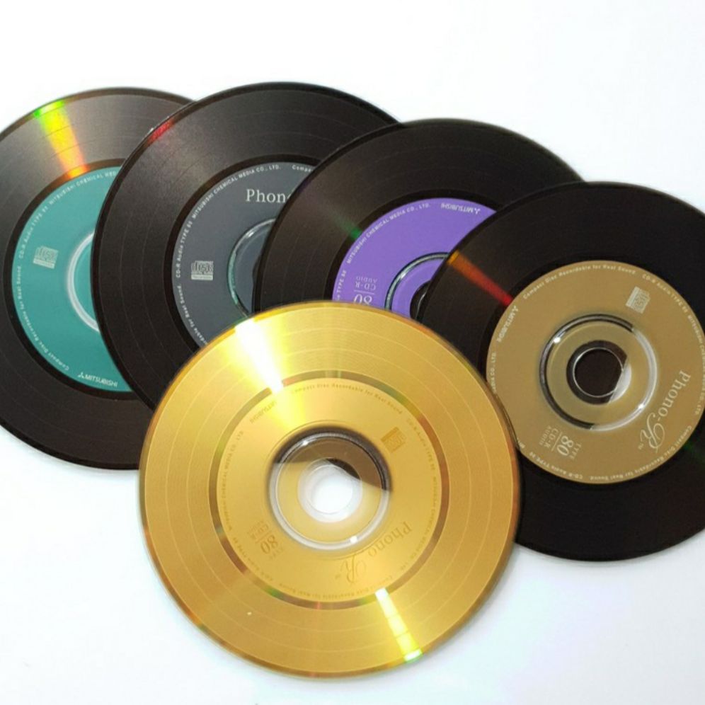 Block 20 đĩa trắng CDR Verbatim phono không hộp
