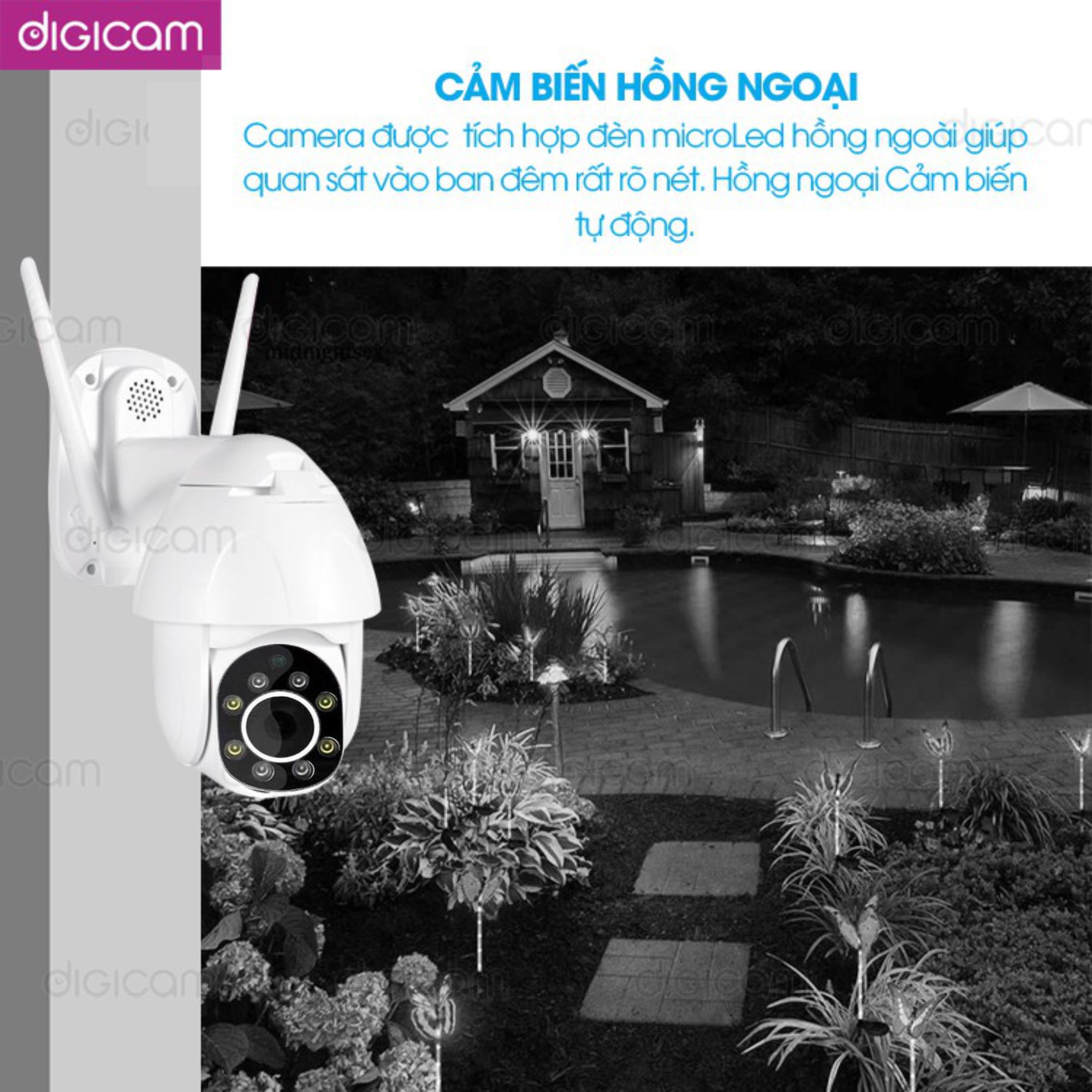 Camera IP YooSee Xoay 360 độ PTZ - Cao cấp Full HD