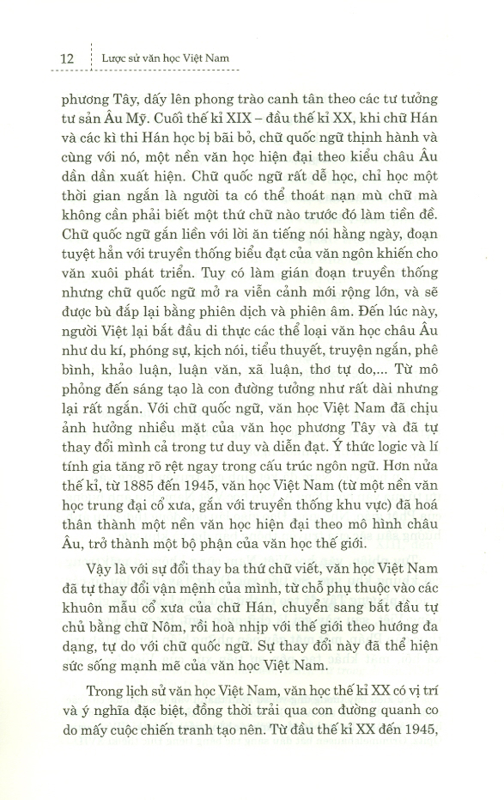 Lược Sử Văn Học Việt Nam (Bìa Cứng)