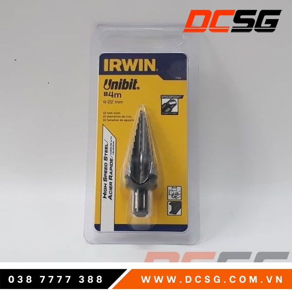 Mũi khoan bậc 4-22mm IRWIN - 11104