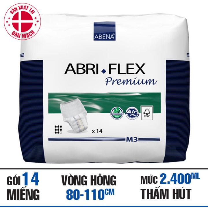 [HCM]Tã quần người lớn Abri - Flex Premium M3
