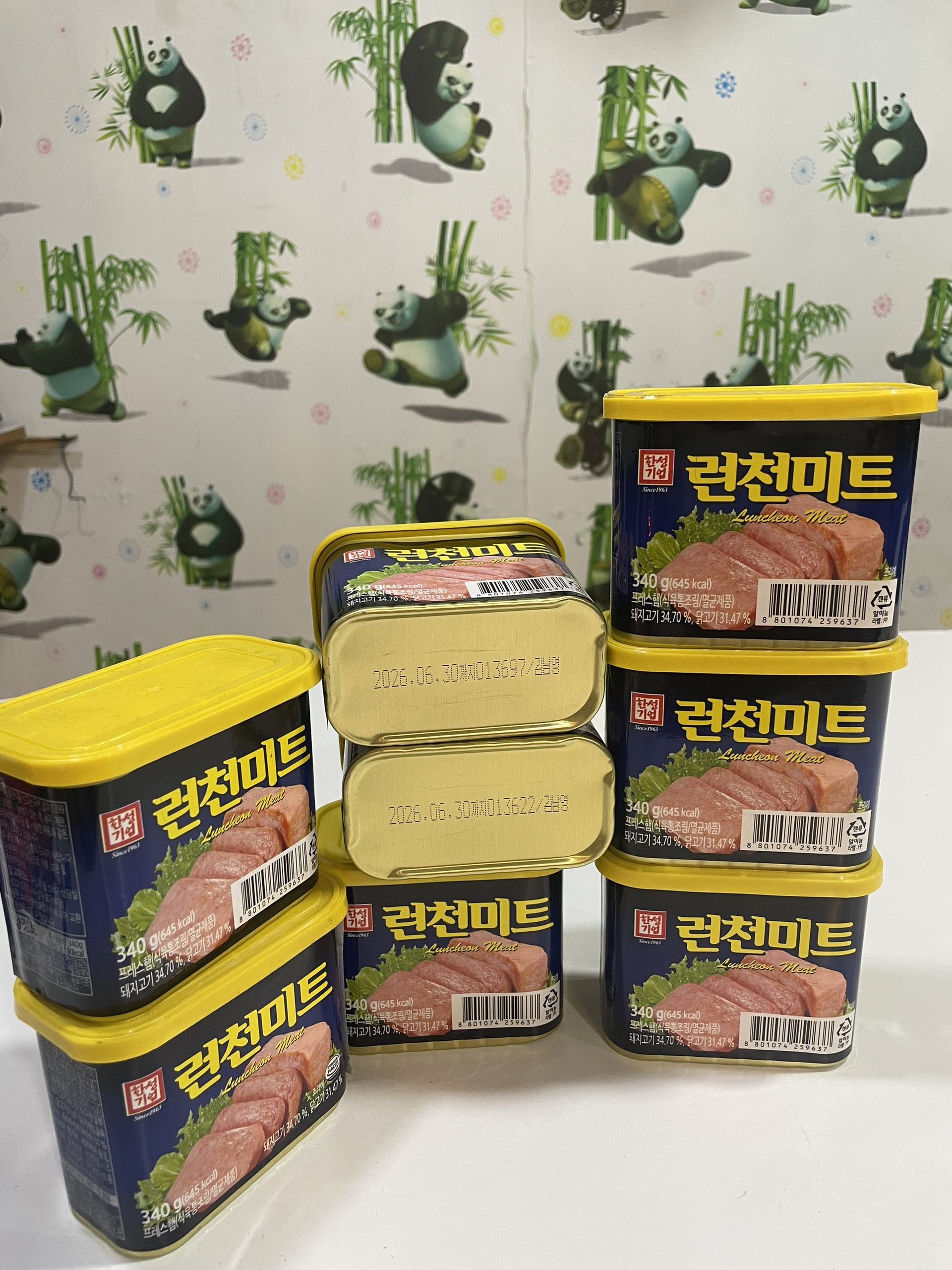 COMBO 5 HỘP THỊT HÀN QUỐC 340g date 2027