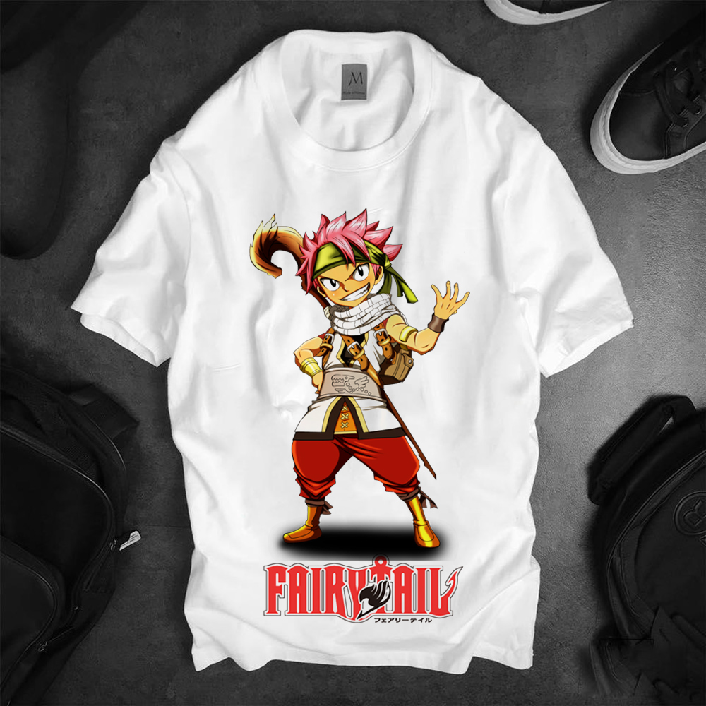 Áo thun hoạt hình Hội Pháp Sư Fairy Tail cực chất MS03
