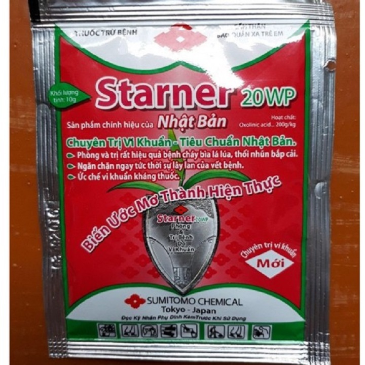 Thuốc Trừ Bệnh Vi Khuẩn STARNER 20WP Nhật Bản