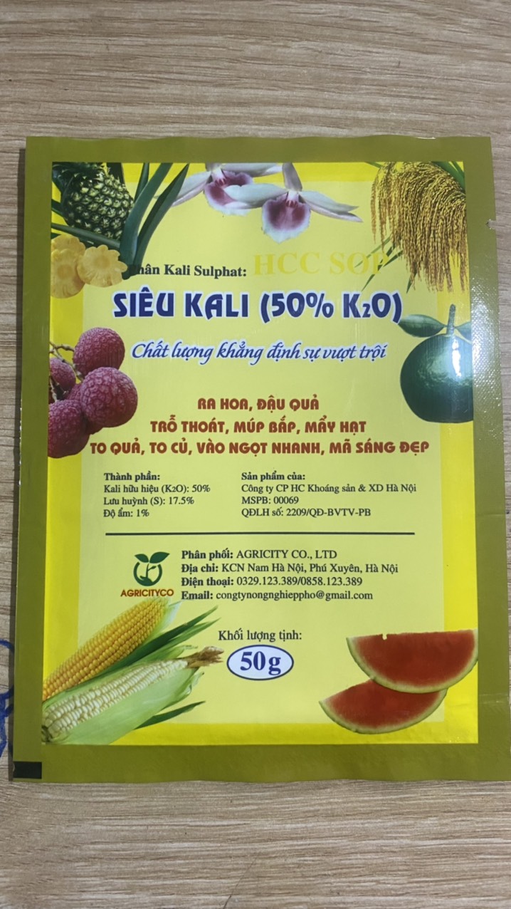 Phân bón cao cấp hòa tan Siêu Kali (#phanbon, #caycanh, #hoalan)