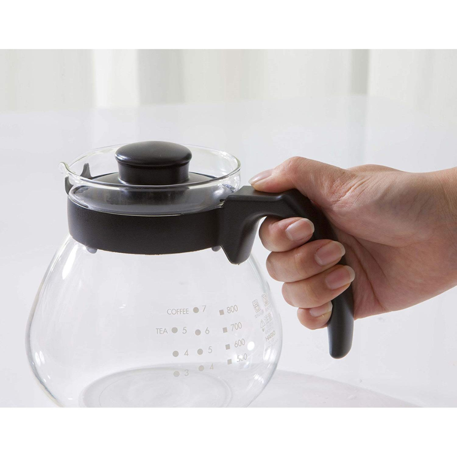Bộ bình pha cà phê HARIO Teco 1L kèm phễu - "Teco" Dripper Set TCD-100B