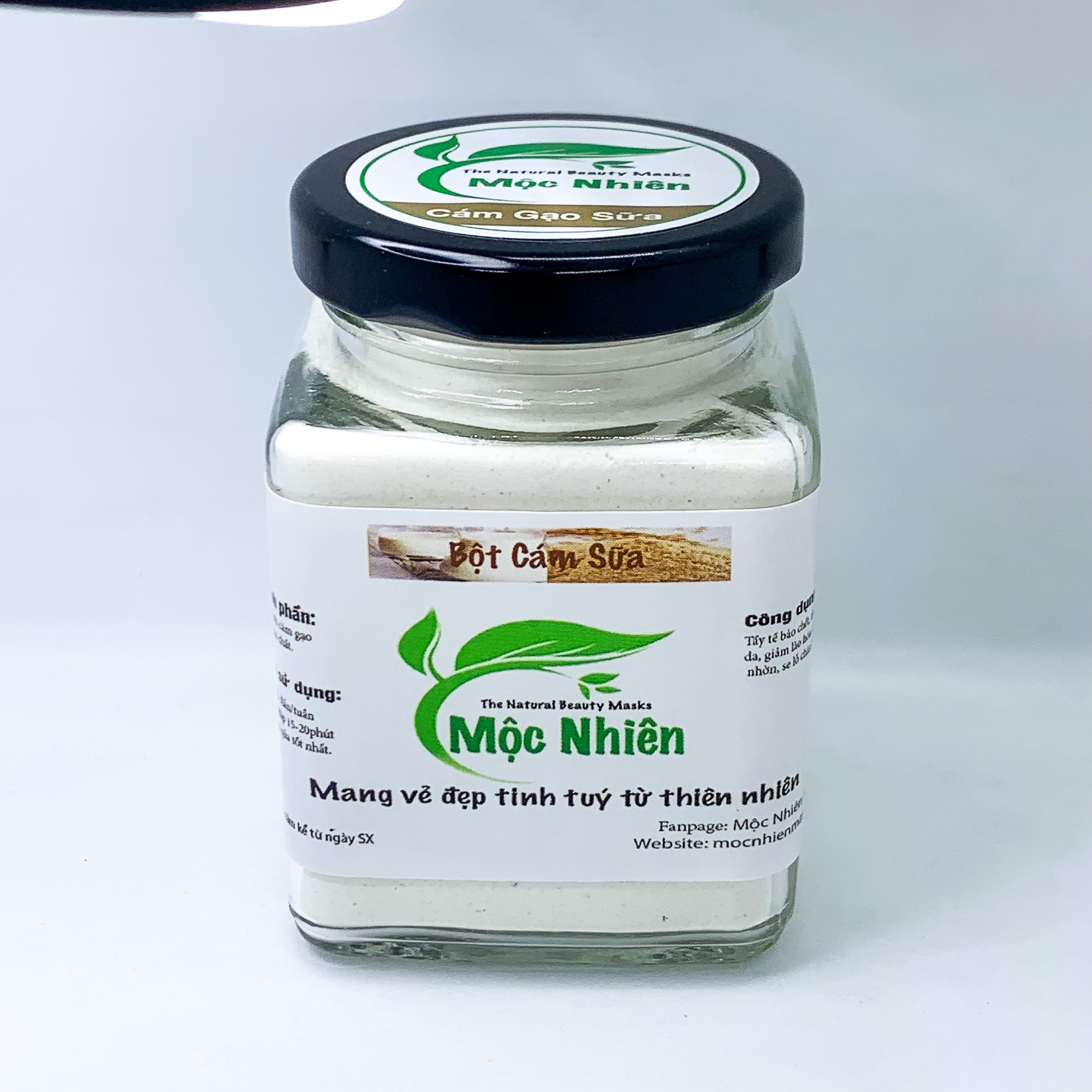 Bột Cám Gạo 100% Nguyên Chất Mộc Nhiên
