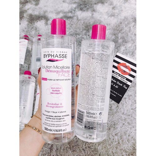 Nước Tẩy Trang BYPHASSE Cho Mọi Loại Da 500ml