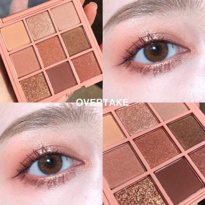 Bảng Phấn Mắt 9 Ô 3ce Mood Recipe Multi Eye Color Palette [Shot Again - Over take - Beach Muse - Plot Twist]